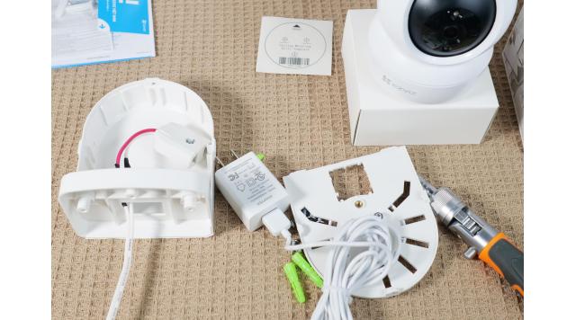 Cách lắp đặt chân đế camera ezviz/imou gọn đẹp nhất