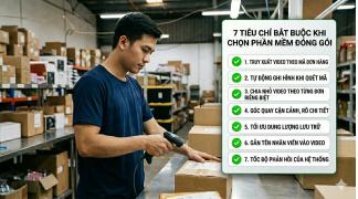 7 tiêu chí bắt buộc khi chọn phần mềm quay đóng hàng để sàn chấp nhận bằng chứng