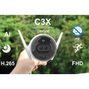 Camera IP Wifi Ezviz C3X tích hợp AI, báo động, 2MP, 1080P
