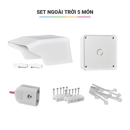 SET PHỤ KIỆN LẶP ĐẶT CAM NGOÀI TRỜI 5 MÓN