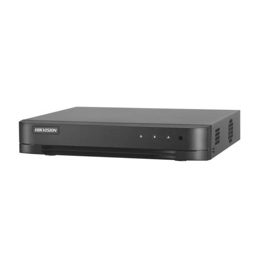 Đầu thu 4 kênh Hikvision DS-7204HGHI-K1 (S) (1 SATA, H.265 Pro+, add 2 camera IP, HDTVI/AHD/CVI/CVBS/IP)