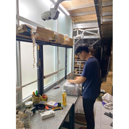 lắp đặt camera quay đóng hàng soi rõ mã vận đơn trích xuất video nhanh chóng