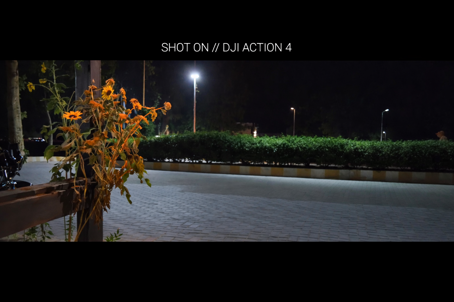 Ảnh ghi h&igrave;nh của Osmo Action trong m&ocirc;i trường thiếu &aacute;nh s&aacute;ng (Nguồn: Internet)