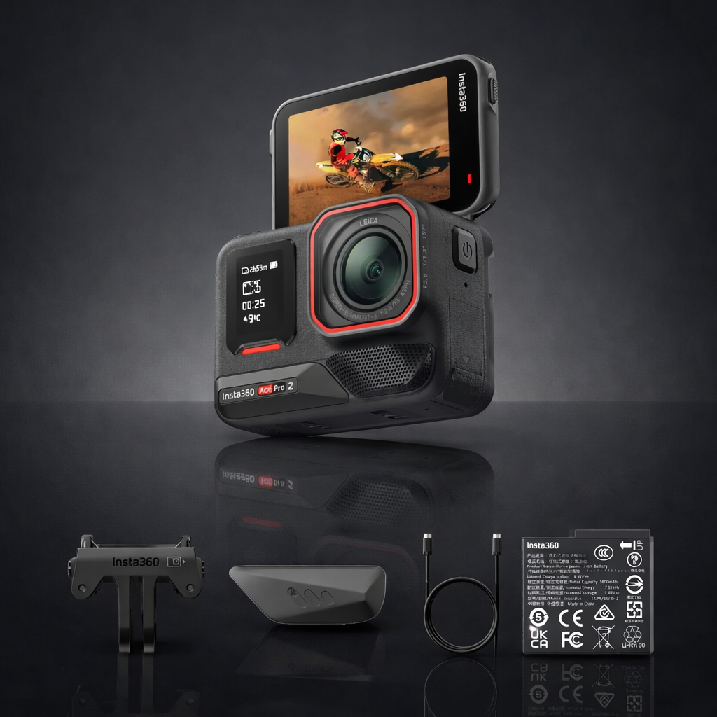 Bộ phụ kiện đi k&egrave;m gi&uacute;p tối ưu h&oacute;a trải nghiệm sử dụng camera h&agrave;nh tr&igrave;nh.