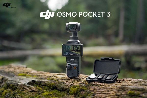 Giao diện m&agrave;n h&igrave;nh OLED xoay của DJI Osmo Pocket 3