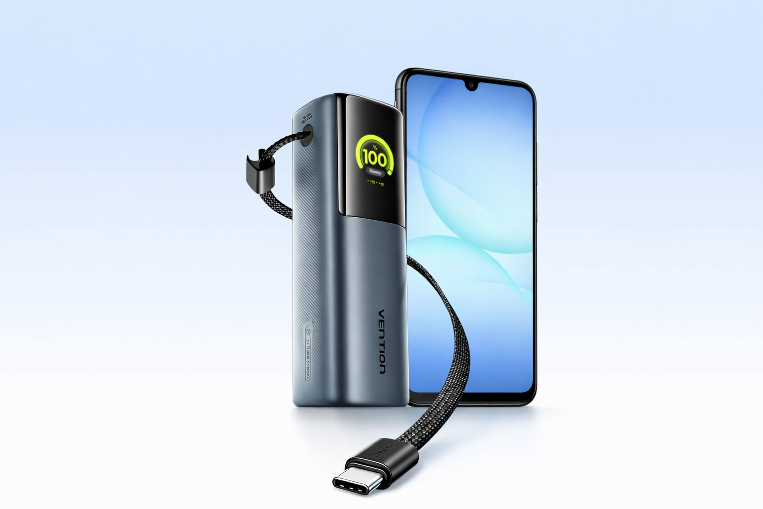 M&agrave;n h&igrave;nh hiển thị chi tiết của Vention FKF 165W