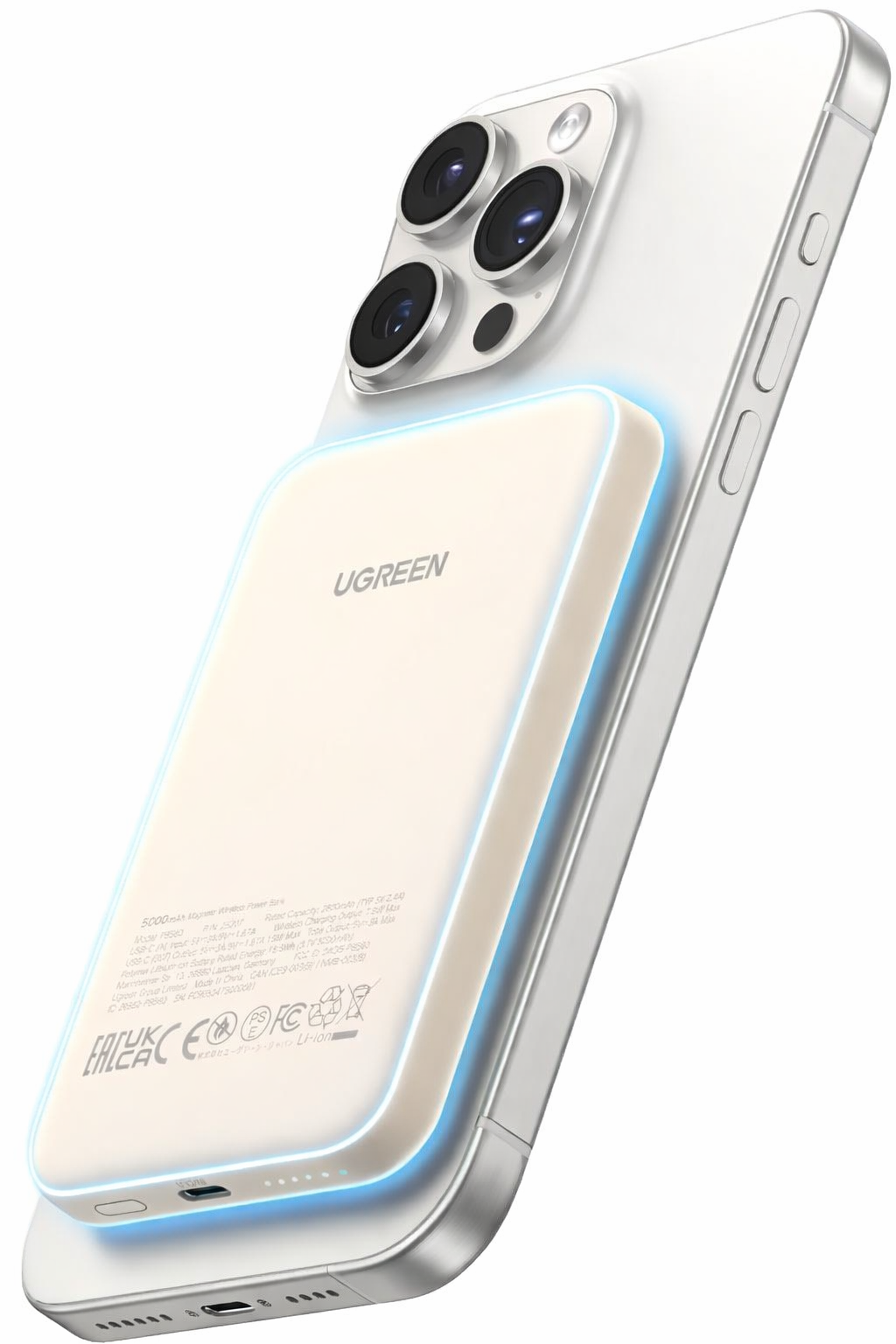 Thiết kế nhỏ gọn gi&uacute;p tiết kiệm diện t&iacute;ch tối đa của sạc Ugreen PB560