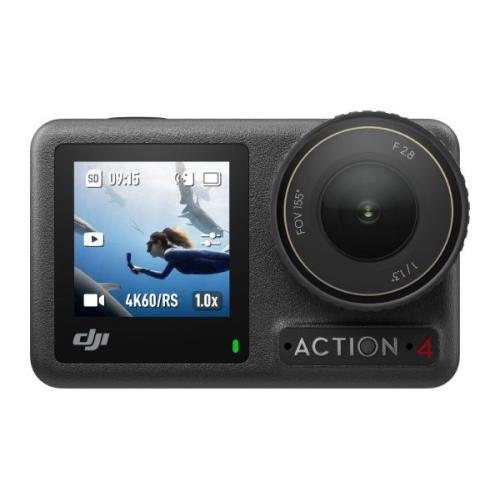 Trải nghiệm camera hành động DJI Osmo Action 4 cùng cảm biến 1/1.3 inch cho khả năng quay đêm ấn tượng.