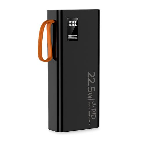 Pin sạc dự phòng GOOJODOQ Mini 20.000mAh 22.5W chính hãng, thiết kế nhỏ gọn, kèm 4 dây sạc.