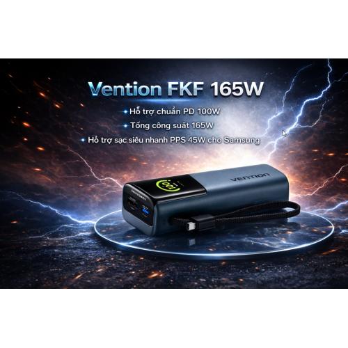 ảnh thumbnail sạc vention fkf 165w