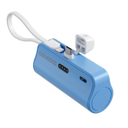 Sạc dự phòng GOOJODOQ 4000mAh mini với thiết kế nhỏ gọn, tiện lợi tối ưu cho di chuyển hàng ngày.