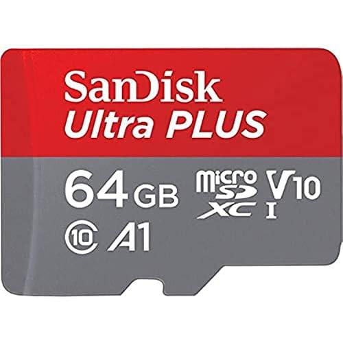 Thẻ nhớ SanDisk Ultra 64GB với tốc độ 140MB/s A1, tối ưu cho smartphone và camera hành trình.