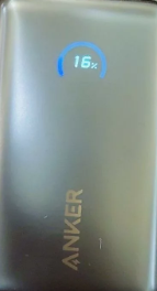 màn hình hiển thị phần trăm pin Anker Nano A1638 10.000mAh 45W