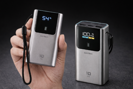 Pin sạc dự ph&ograve;ng Cuktech No.10 Mini PB1055 m&agrave;u trắng