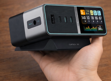 Ngoại h&igrave;nh Cuktech 30 Ultra TA3005U v&agrave; miếng đế CUKTECH