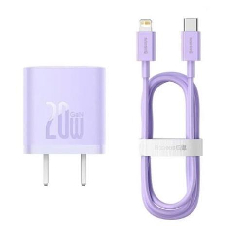 Baseus GaN5 20W: Củ sạc nhanh công nghệ GaN5 nhỏ gọn, tối ưu hiệu suất cho iPhone.