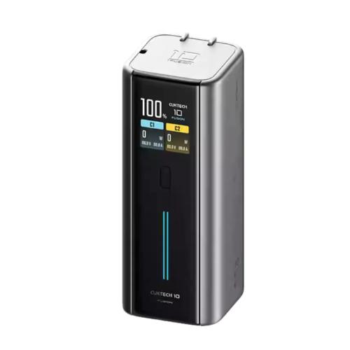 Cuktech 10 Fusion BA652U, củ sạc 134W kết hợp pin dự phòng, giải pháp 2-trong-1 tiện lợi văn phòng.
