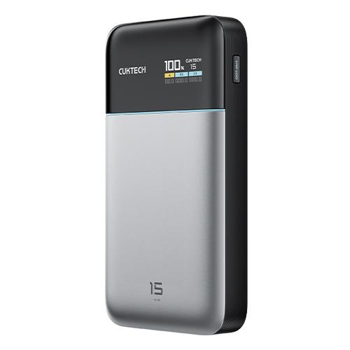 Cuktech 15 Air PB150S: Sạc Dự Phòng 100W Pin Silicon-Carbon Mỏng Nhẹ 4