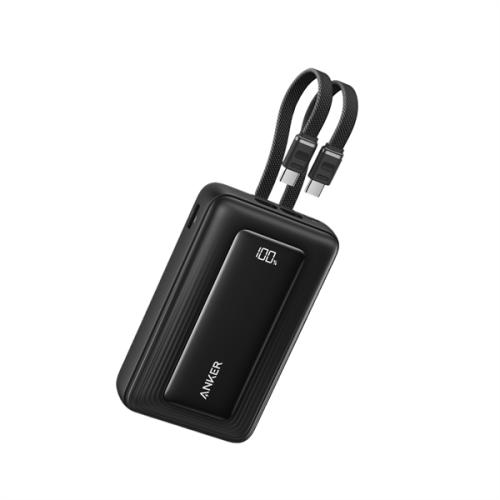 Sạc Anker Zolo Power Bank 20K A1681C 45W: Hai dây sạc tiện lợi