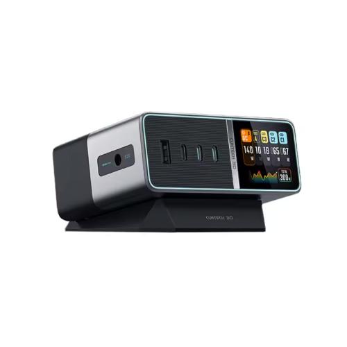 Trạm sạc Cuktech 30 Ultra TA3005U GaN 300W đa năng cấp nguồn ổn định cho laptop và nhiều thiết bị.