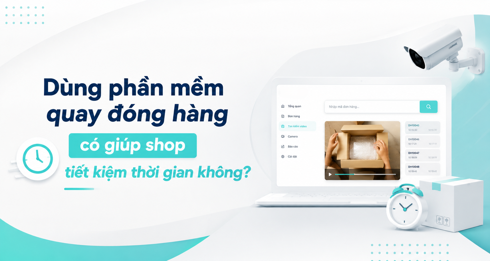 D&ugrave;ng phần mềm quay đ&oacute;ng h&agrave;ng c&oacute; gi&uacute;p shop tiết kiệm thời gian kh&ocirc;ng? C&acirc;u hỏi được rất nhiều chủ shop đặt ra.