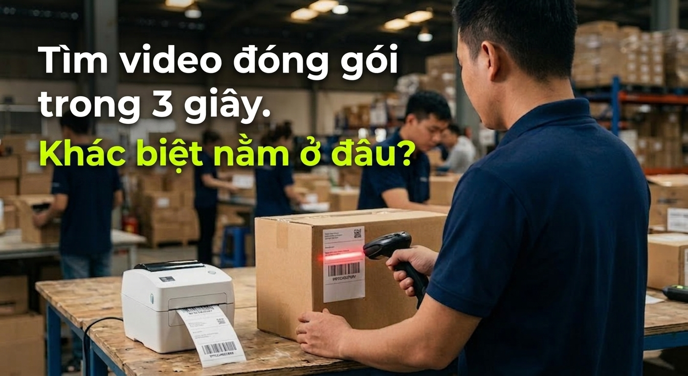 Sự kh&aacute;c biệt giữa trước v&agrave; sau khi sử dụng phần mềm quay đ&oacute;ng h&agrave;ng.