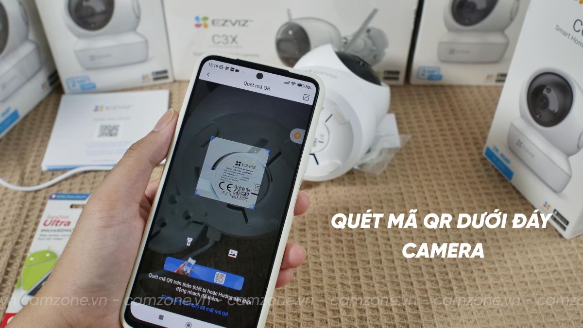 Hướng dẫn cài đặt camera EZVIZ khi bắt đầu sử dụng