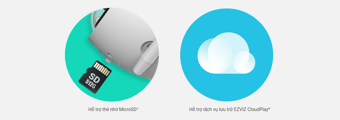 Camera Ezviz H3 độ phân giải 5MP 3K phát hiện chính xác người, vật