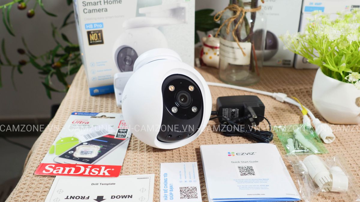 Camera không dây EZVIZ H8 Pro 3K 5MP