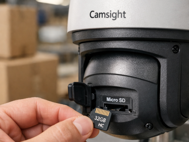 giải ph&aacute;p d&ugrave;ng thẻ nhớ cho camera đ&oacute;ng h&agrave;ng