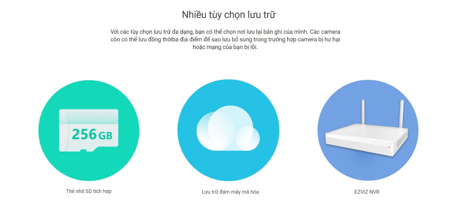 Camera Ezviz C3W ngoài trời tích hợp bảo vệ kép