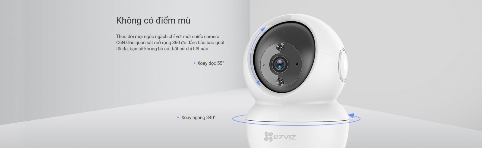 ezviz c6n không có điểm mù