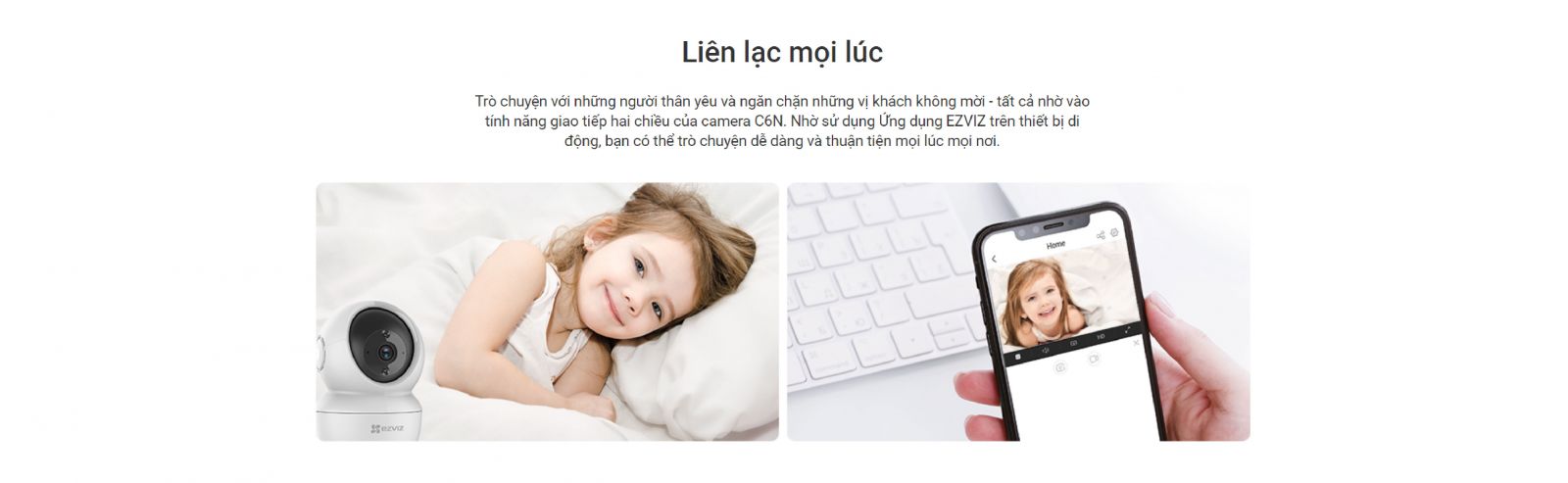 ezviz c6n đàm thoại hai chiều