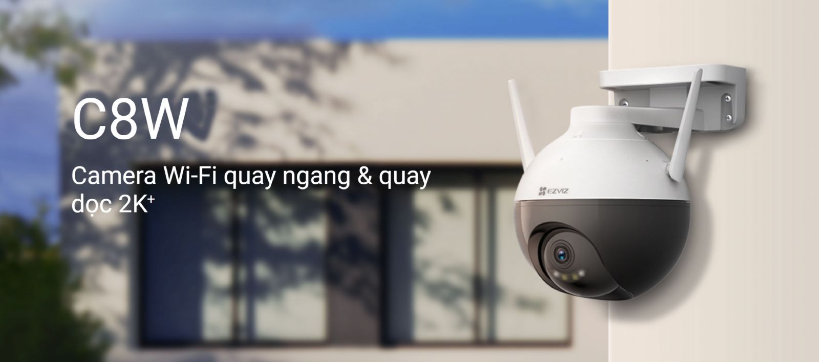 Camera Ezviz C8W ngoài trời có màu ban đêm 4MP 2k+
