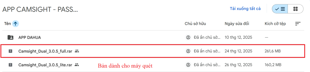 Tải ứng dụng Camsight về m&aacute;y t&iacute;nh