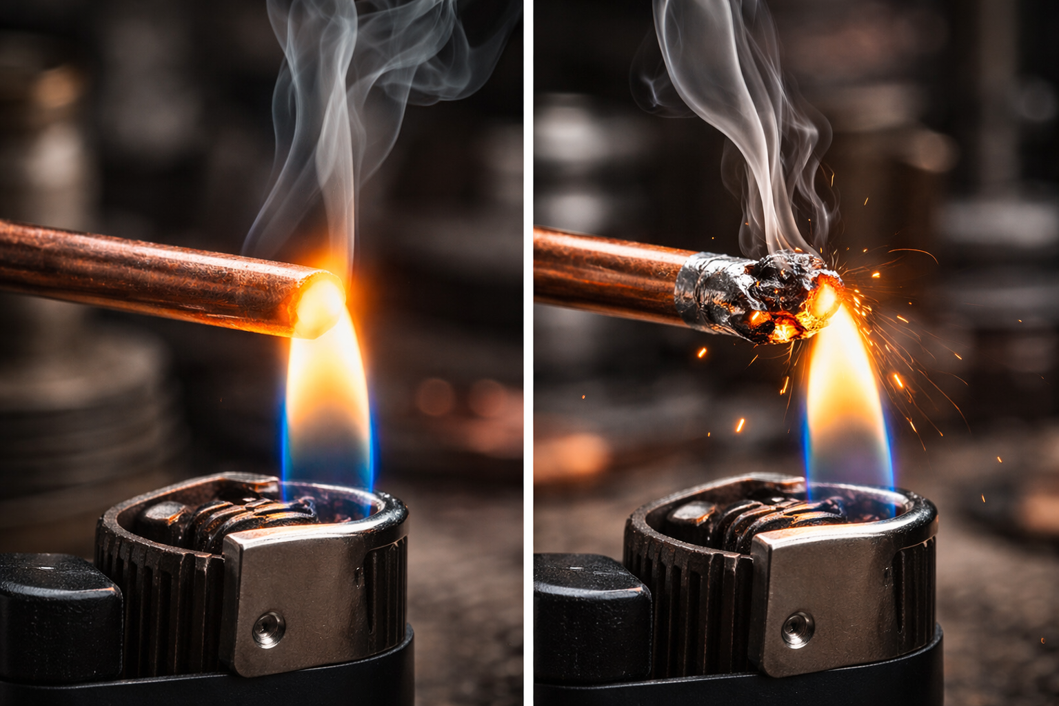 Ảnh minh họa c&aacute;ch ph&acirc;n biệt c&aacute;p mạng đồng v&agrave; nh&ocirc;m