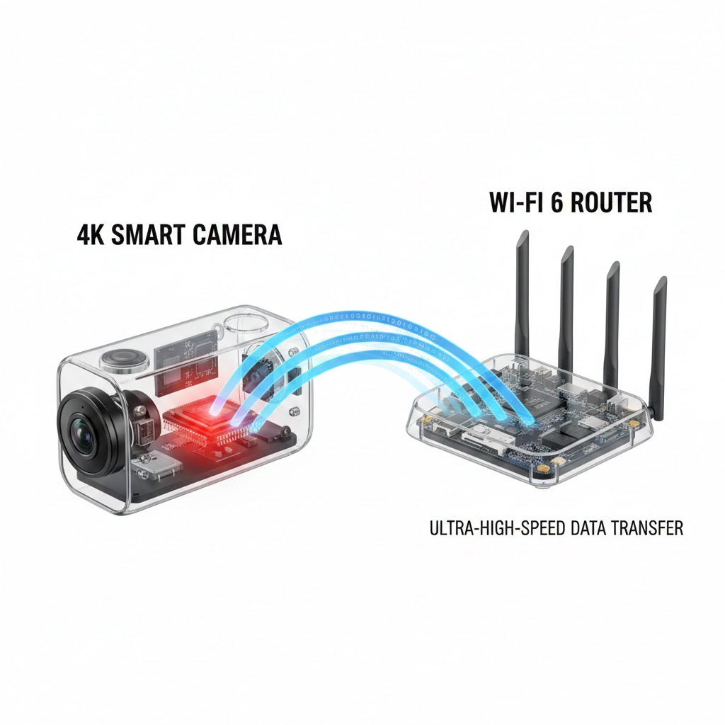 Đảm bảo router Wi-Fi đủ mạnh để hỗ trợ camera 4K